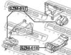 SUZUK 1171065J00 Engine Mounting